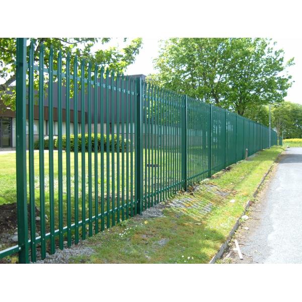 Powder Coated Palidade Fencing