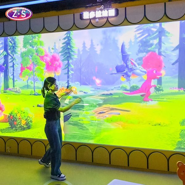 Immersive Drawing Interactive Wall Games Instant Scanning Brings Paintings To