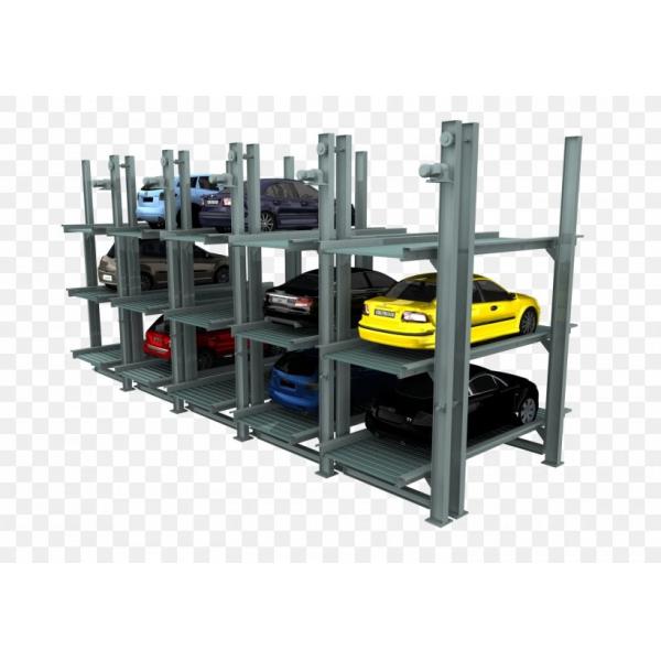 LED Parking Guidance System Automated Car Parking System With Lifting Height