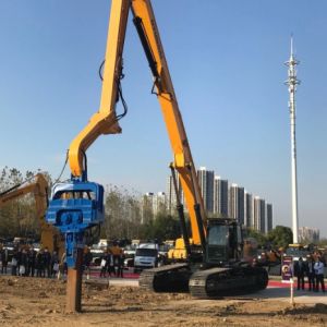 Wholesale Strong Power 3200rpm Excavator Sheet Pile Driver Vibro Hammer from china suppliers