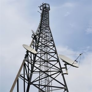 45 60 Degree Angle Telecom Antenna Tower 3 Leg 4 Legged Angular Self Supporting
