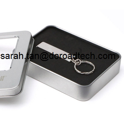 Metal Slim Swivel USB Flash Drive, Lifetime Guaranteed Real Capacity Metal USB Pendrives
