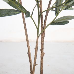 Multi-pole 7ft Artificial Olive Tree - Tall Faux Olive Trees Artificial Indoor -
