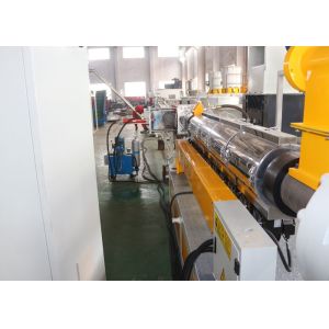 Waste Plastic Recycling Pelletizing Machine , Single Screw Plastic Pelletizing