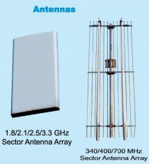 300MHz To 3.5GHz Frequency Samrt Atennas 4G Wireless Technology