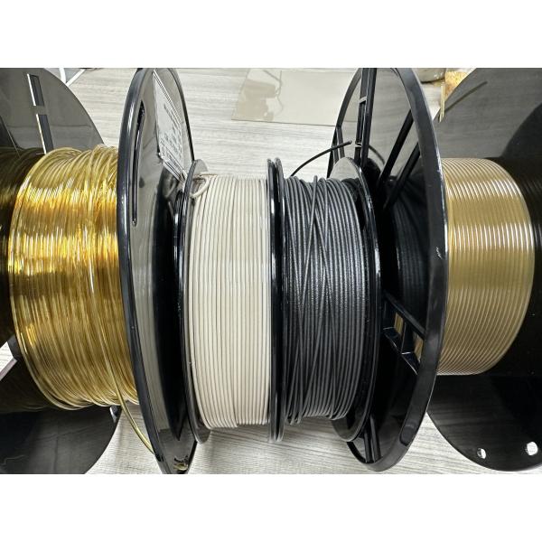 1.75mm 3D Printing Filament in PEI Resin Amber Color with High Tensile Modulus