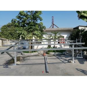 Hot Dip Galvanized Q235 Steel Solar Panel Racks