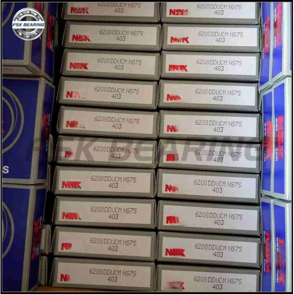 Silent 6208 2RS Deep Groove Radial Ball Bearing Single Row For Bicycle And Motorcycle