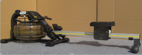 Cardio Workout Folding Water Rowing Machine with Folding Function in Gym Equipment