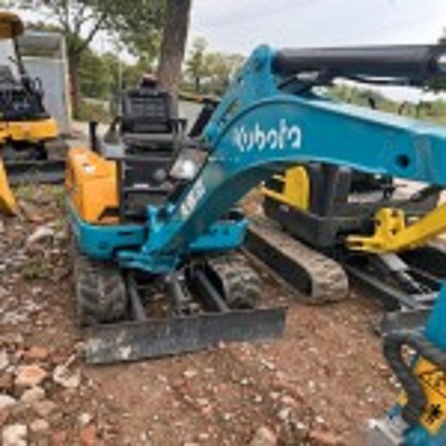 Low working hours road machinery Kubota U17 used excavator with high quality engine and pump excav cheap excav used crawler