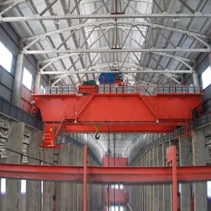 220 - 480v Stable Double Beam Workshop Overhead Crane Strong Rigidity Long Life