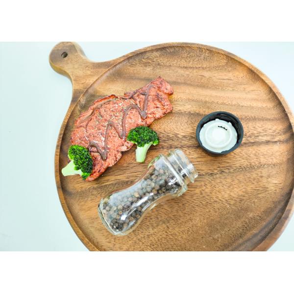 High Quality Glass Grinders with Plastic Cap Customizable Filler Options