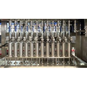 Automatic Pesticide Piston Filling Machine High Precision Liquid Filling