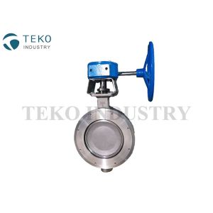 Wholesale Carbon Steel High Performance Butterfly Valves , Flanged Butterfly Valve With Bubble Tight Shutoff from china suppliers