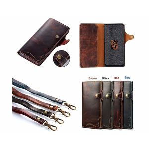 Geniune leather flip phone case for 2019 iphone11 11Rro, 11MAX, plug-in card