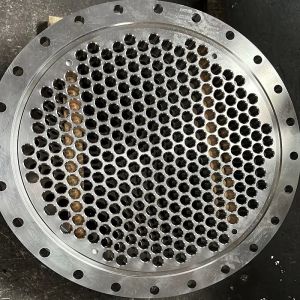X6CrNiTiB18-10 CNC Machining Heat Exchanger Duplex Stainless Steel Hole Flange
