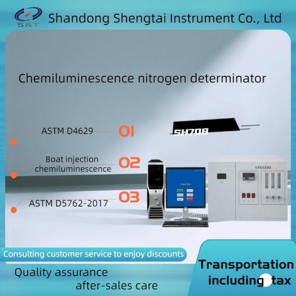 SH708 Chemiluminescence Method Trace Nitrogen Content Analyzer as Per ASTM D4629