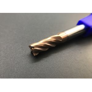 High Precision PVD Coating Solid Carbide End Mills For Highly Targeted