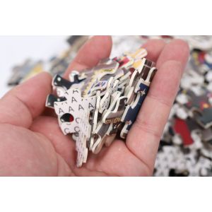 Customized Jigsaw Puzzle Playing Cards Xmas Theme