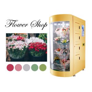 Holland Denmark Customized 24 Hour Fresh-Cut Flower Vending Machine with