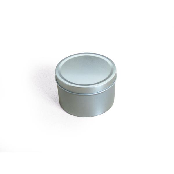 Food Safe Airtight Childproof Round Tin Box With Inner Lid D63 x 47mm