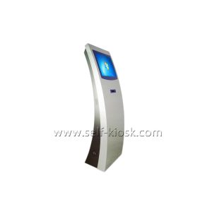 Queue Management System Self Service Ticketing Kiosk With Thermal Printer
