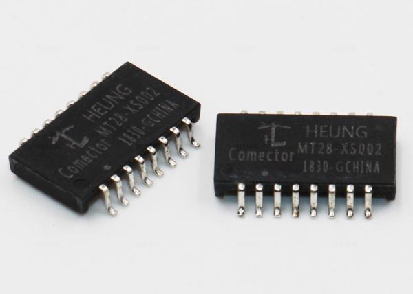 Discrete SMT Ethernet LAN Transformer , Power Over Ethernet Transformer 10 / 100
