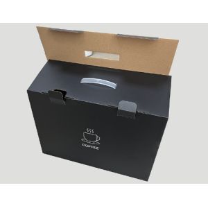 Strong and Durable Coffee Packaging Boxes Corrugated Cardboard Folding Shipping