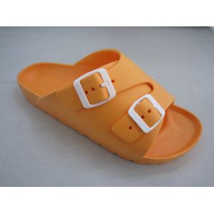 Easy Clean Adjustable Double Buckle Band Slide Sandals