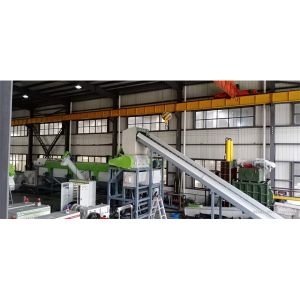 Fully Automatic Plastic Washing Recycling Machine 1000kg/h For PP PE Films / PP