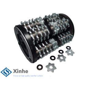 Surface Planers Edco Scarifier Parts 6 Point Tungsten Carbide Tct Cutters 1-3/4"