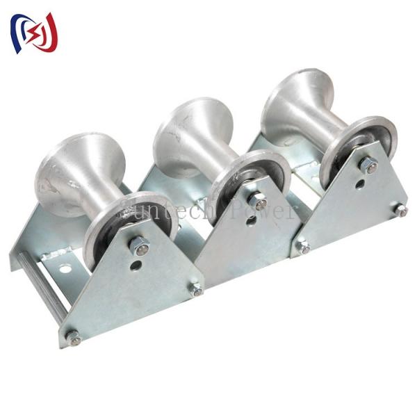 Quality 10kN Linear Angular Cable Roller Underground Cable Pulling Tools for sale