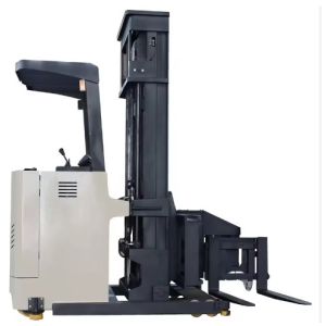 1.5 Tons Narrow Channels Pallet Stacker Electric Forklift Stacker 3 Ways