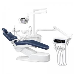 China Adjustable Positioning Electric Dental Chair With LED Lights on sale