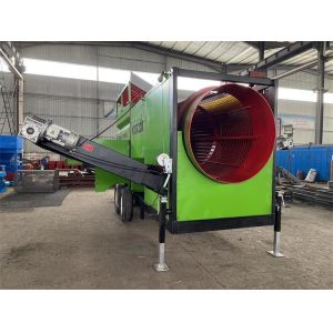 MTS1230 Cleaning Brush Mining Trommel Screener Customization Durable Cleaning