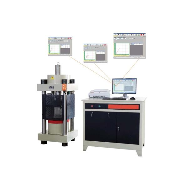 600KN Concrete Compressive Strength Machine Cement Strength Inspection Method