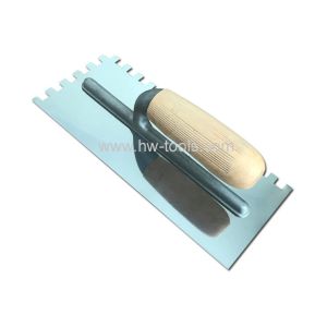 plastering trowel with stainless steel wooden handle HW02251
