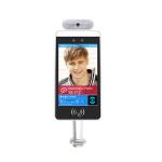 White Wifi Digital Signage Ips Panel With Detecting Temperature And Face