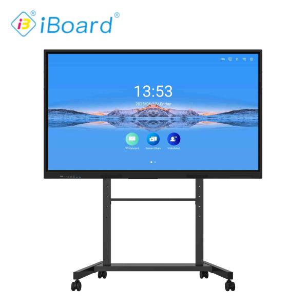86 Inch Interactive Flat Panel Display Touch Screen Monitor with Android System for Classroom