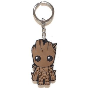 2D 3D Rubber PVC Keychain Guardians Of The Galaxy Custom Logo Printing PVC