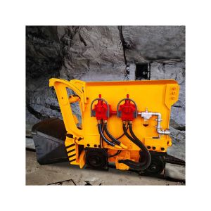 0.17m3 Bucket Electric Rock Loader Machine Three Walking Modes