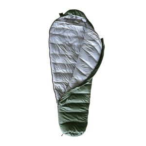 GOOSE DOWN Filling Camping Sleeping Bag with Waterproof Design and Compression