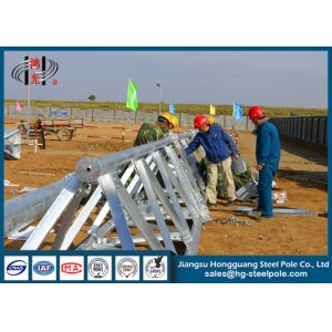 Q345B / A572Electrial Substation Steel Structures with Standard GB / T