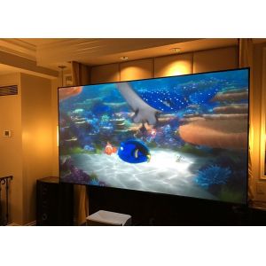 Custom made Fixed Frame Screen / Curved Projection Screen Wall Mount