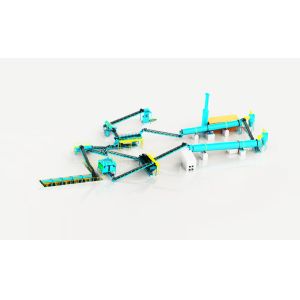 2%-8% Moisture Fertilizer Production Plant For Sustainable And Environmentally