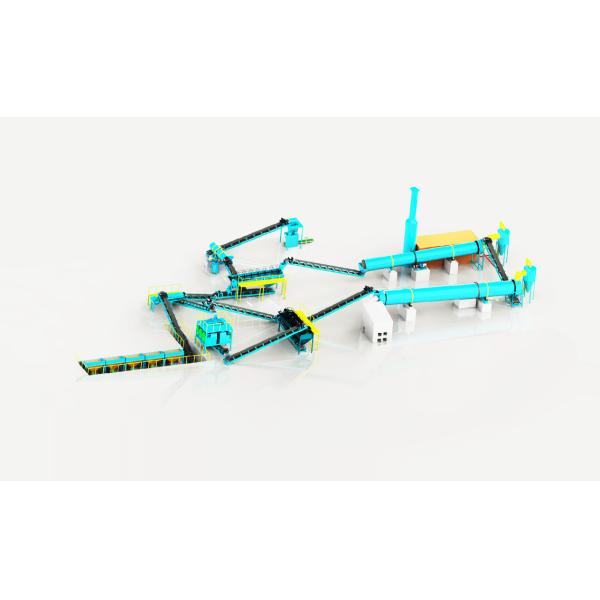 2%-8% Moisture Fertilizer Production Plant For Sustainable And Environmentally