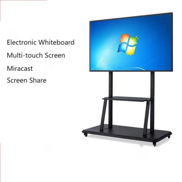 120G ROM Digital LCD Whiteboard Flat Panel For School Classroom 55 65 75 85