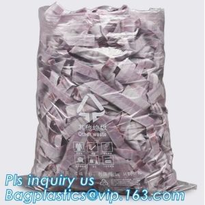 Custom Printed Yellow Biohazard Compost Disposal Plastic Biodegradable Yard