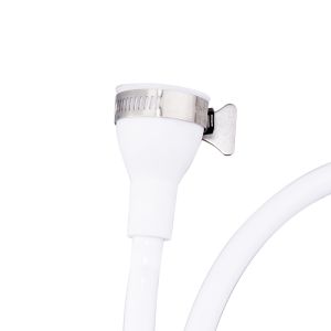Sink TPR Handheld Pet Shower Sprayer Pipe Dia1.4cm Anti Corrosion Dog Use