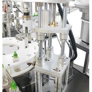 Multifunctional Automatic Cosmetic Glass Bottle Filling And Capping Machine